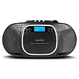 MEDION E66476 Stereo Sound System (Boombox, CD-Player, MP3, Kassette,...