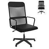 YRHome Ergonomischer Bürostuhl mit Netzrücken & Armlehnen...