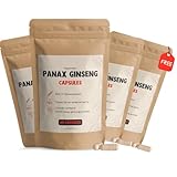 Cupplement Panax Ginseng Kapseln 10:1 Extrakt 500 MG pro Kapsel (Multipack)