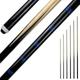 Winsport einteiliger Billard Queue ECO, robuster Pool Cue, 100 cm, 12mm...