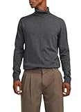 JACK & JONES Male Rollkragenpullover Einfarbig Rollkragenpullover