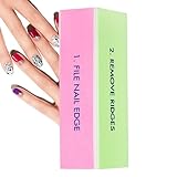 Nail Buffing Block, Fingernagel Buffer Nail Shine Buffer Block, Nagelfeile...