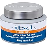 IBD Hard Gel – LED/UV Builder Gel Pink, 1er Pack (1 x 56 g) – Made in...