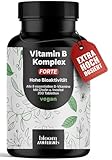 Vitamin B Komplex Hochdosiert – 200 Tabletten – Alle 8 Essentiellen...