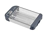 Grunkel - Flat toaster for all types of bread and baked goods with 600 W...