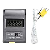 BAFOVY Hohe Genauigkeit Digitaler Thermometersensor LCD, Breite Anwendung...