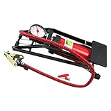 VINTORKY Hochdruck Fußpumpe Auto Fahrrad Motorrad Reifen Luftpumpe mit...