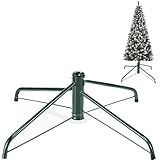 JUXINE 40cm Weihnachtsbaumständer Metall Weihnachtsbaum Ständer mit 2,2cm...