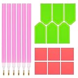 WOLMIK 5D DIY Diamond Painting Zubehör Kit, 18 Stück Diamant Painting...