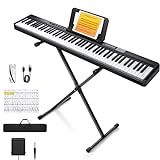 Donner Piano Keyboard 88 Tasten, Einsteiger Digital Keyboard Piano...