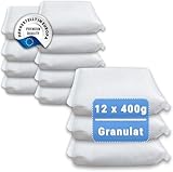 12 x Granulat 400 Gramm (4E) Raumentfeuchter Granulat Luftentfeuchter...