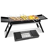 Tragbarer Holzkohlegrill, zusammenklappbar, zusammenklappbar, tragbare...