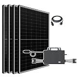 Balkonkraftwerk 2600W Solaranlage Komplettset mit TSUN 2000W Micro...