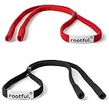 rootful.® 2 Stück Sportbrillenband PRO [LEISTUNGSFÄHIG] Fester Halt für...