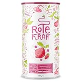 Rote Kraft - Smoothie Pulver - mit Wurzeln & Beeren u.a. Maca, Kurkuma,...