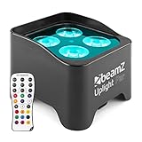 BeamZ BBP90 Uplight LED Par Strahler 4x 4 Watt, Bühnenbeleuchtung, LEDs...