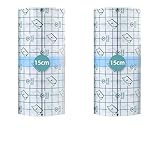 2 Rollen Duschpflaster Wasserfest,Second Skin Tattoo,15cm*10m...