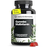 Gummies Multivitamin – 120 fruchtige Gummibärchen – natürliches Aroma...