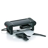 kela Mini Raclette mit Grillplatte, Raclette 2 Personen BERNINA, Stahl...