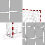 Handballtornetz und Futsal tornetz. 3x2m. 1 Stück, Polypropylenn knotenlos...