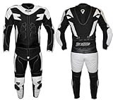 BI ESSE Motorradkombi Herren 2-teilig – Motorradanzug Leder & Textil,...