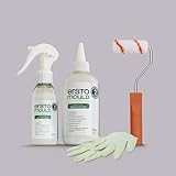 Schimmelentferner Set erstomould 100ml Spray und 250g Farbe, reicht für 1...