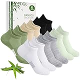 Blu Ninfee Bambus Sneaker Socken Damen 39-42, Sneakersocken Atmungsaktive...