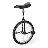 MYOYAY Einrad 20 Zoll Balance Training mit Einradständer Höhenverstellbar...