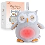 FUNYKICH Spieluhr Babys, Eule Plüsch Einschlafhilfe Weißes Rauschen Otter...