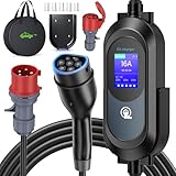 Zyncove Mobile Wallbox Ladestation 11kW [3-phasig, IP67, 6-16A, 6m] :...