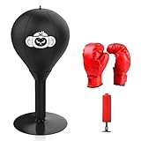 HIULLEN Büro Punchingball, Funpunch Rage Bag, Desktop Boxsack Mit...