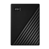 WD My Passport externe Festplatte 2 TB (mobiler Speicher, schlankes Design,...