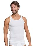 Schiesser Herren 2 Pack Ohne Arm - Original Feinripp Unterhemd,...