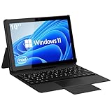Tibuta 2 in 1 Windows 11 Tablet PC 10,1 Zoll IPS 1280 * 800 Intel Celeron...