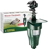 GARDIGO® Wasserstrahl Tiervertreiber I Vogelabwehr, Reiherschreck,...