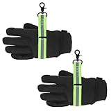 SynHHergyx 2 Stück Handschuhhalter Feuerwehr HandschuhHalterung Gürtel...