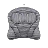 Yuannee Badewannenkissen,Badewannenkissen Nacken mit 6 Starken Saugnäpfen...