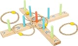 small foot Ringwurfspiel 'Active', aus Holz, Garten-Spiel für Kinder ab 3...