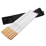 Goutime adana Spieße für Kabobs,Shish Kebab Holzspieße zum...