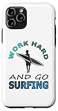 Hülle für iPhone 11 Pro Surfing Surfer T-Shirt Surfbrett Wassersport...