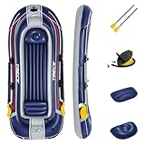 Bestway Hydro-Force Schlauchboot-Set, TRECK X3 SET, 307 x 126 x 39 cm, für...