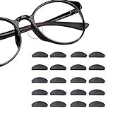 12 Paare Adhesive Nasenpads Anti Rutsch Silikon Brillen Pads für Gläser...