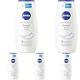 NIVEA Creme Soft Pflegedusche, Duschgel mit Vitaminen und wertvollen Ölen,...