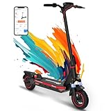 EVERCROSS A1 E Scooter mit Straßenzulassung, 10'' Faltbarer Vakuumreifen...