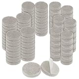 100 Stück Selbstklebender Filz, Stuhl Filzgleiter Selbstklebend 26mm 18mm...