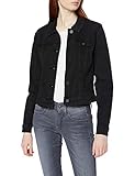 Noisy May Damen Kurze Jeansjacke | Basic Denim Übergangsjacke | Stoned...