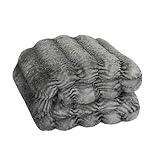 Quantum Interior by Maxland Felldecke, Kuscheldecke Flauschige Pelzdecke,...