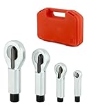 QWORK® 4-teiliger Mutternsprenger mit Aufbewahrungskoffer, aus hochhartem...