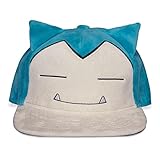 Pokémon Plüsch Relaxo Unisex Cap blau/weiß 80% Polyester, 20% Baumwolle...