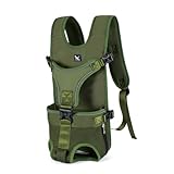 ZASCHMOY Haustiertrage Rucksack, Wasserdichter Verstellbarer Hunde...